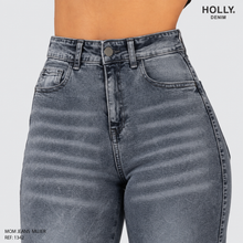 Cargar imagen en el visor de la galería, MOM JEANS TIRO ALTO MUJER 1342
