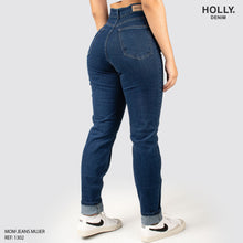 Cargar imagen en el visor de la galería, MOM JEANS TIRO ALTO MUJER 1302
